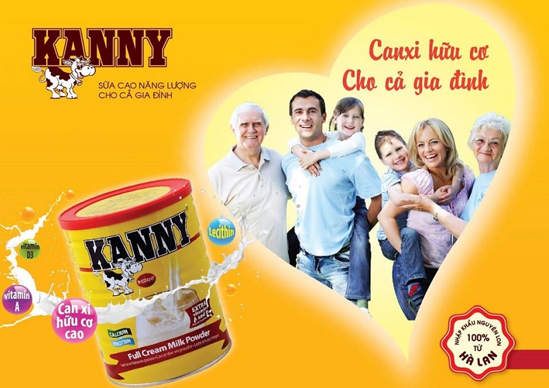 Sữa bột dành cho người già Kanny