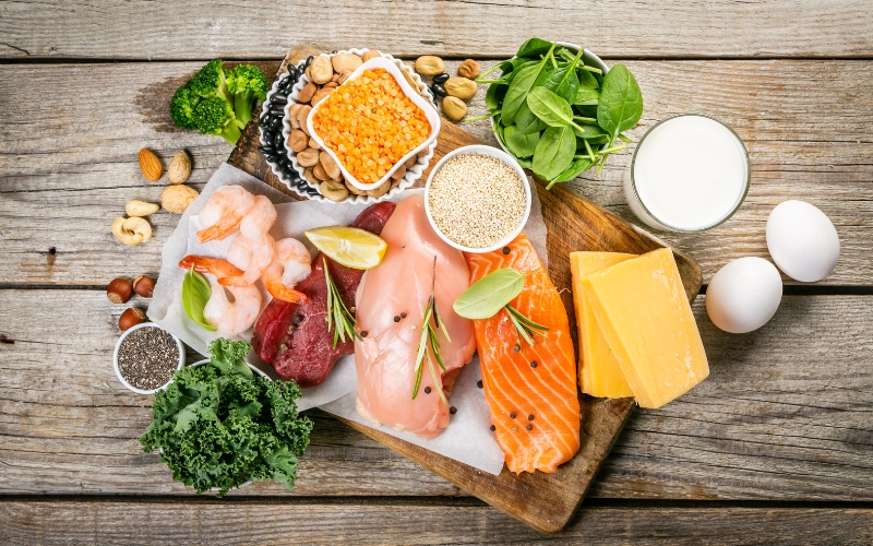Cần cân bằng protein có trong thực vật và động vật trong khẩu phần ăn hằng ngày