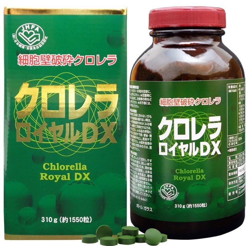 Tảo tăng cân Chlorella Royal DX