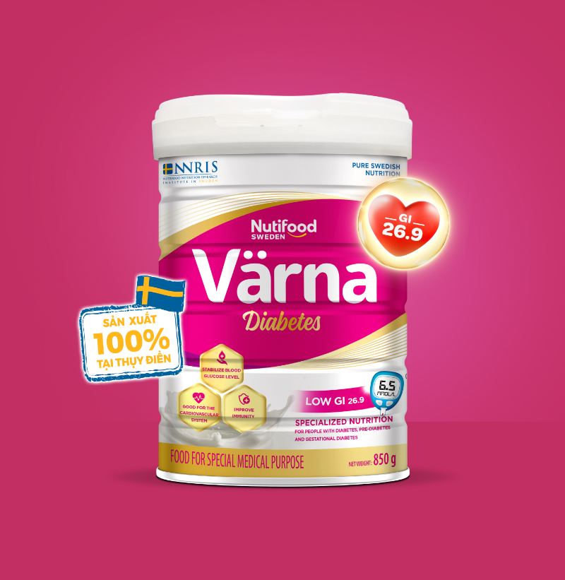 Sữa Varna dinh dưỡng dành cho người già